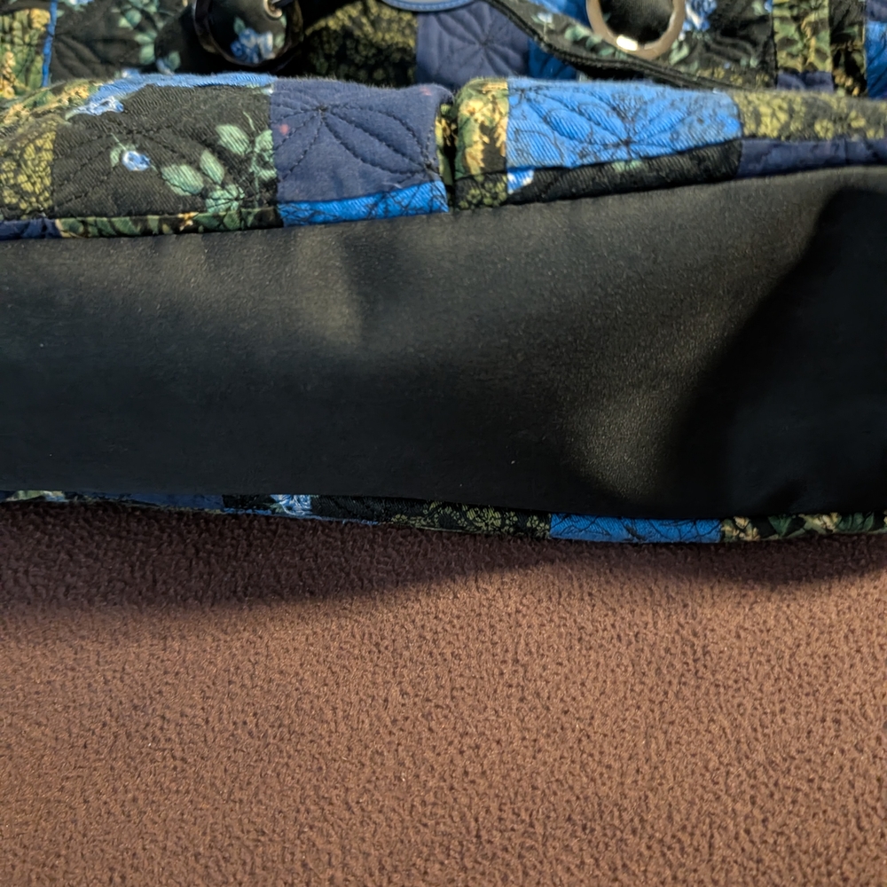Donna Sharp Black Floral Shoulder Bag - Picture 4 of 13